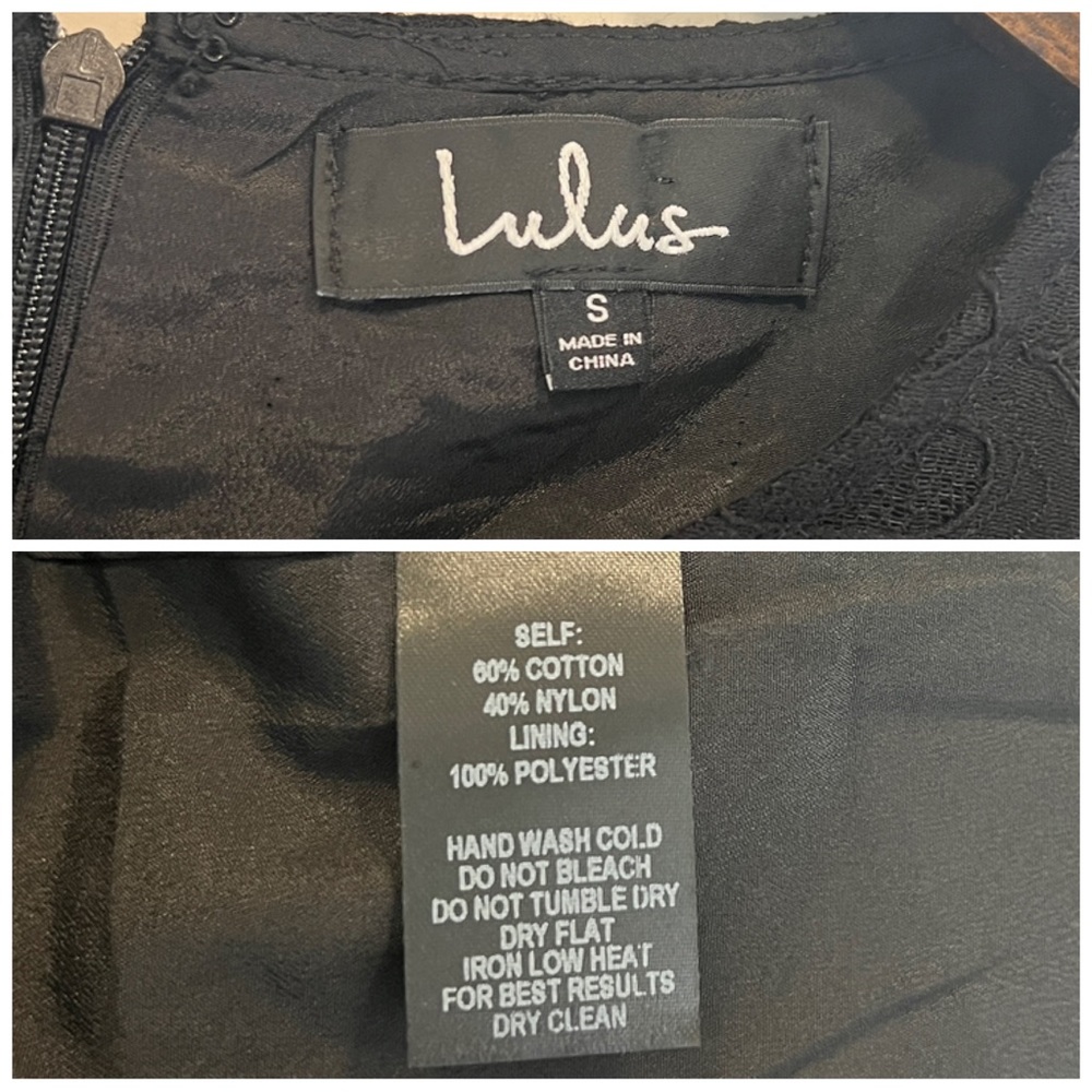 Lulu's Black Lace Mini Dress - Picture 13 of 15